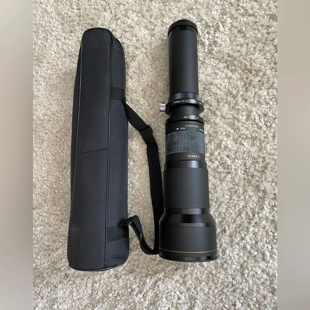 ROKINON LR 1300 -HD DIGITAL LENS WITH CARRYING CASE